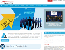 Tablet Screenshot of neotecra.com
